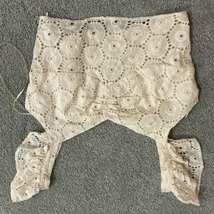 Chelsea & Violet Cream Lace Blouse